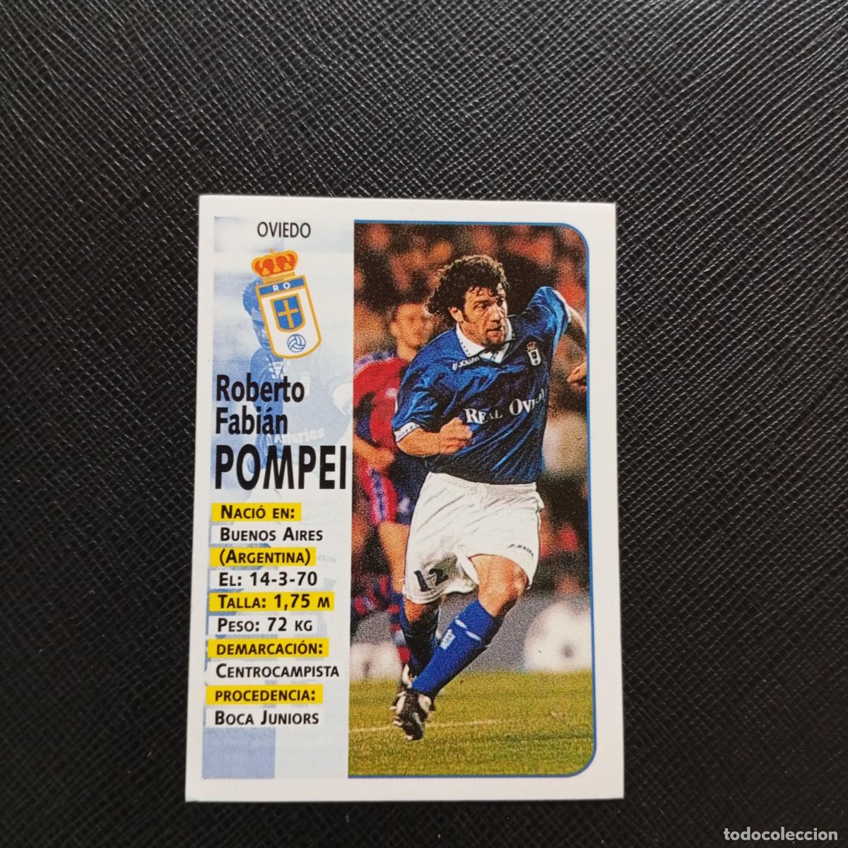 Cromos de F&uacute;tbol: 364 POMPEI OVIEDO PANINI 1998 1999 CROMO FUTBOL 98 99 - SIN PEGAR - A151 PG37