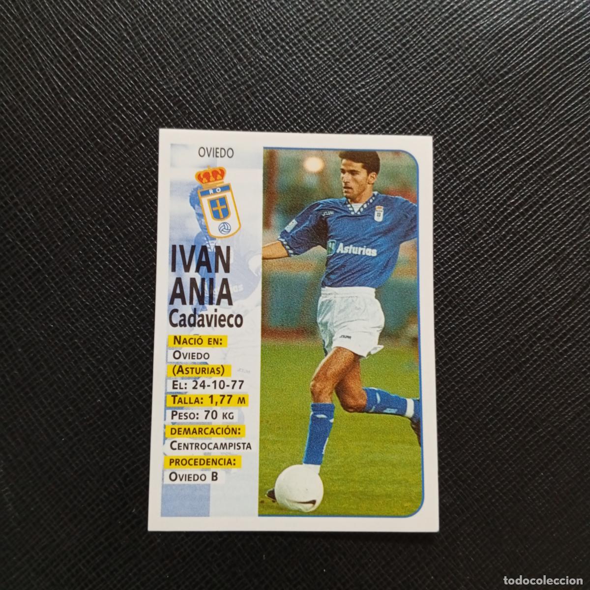 Cromos de F&uacute;tbol: 365 IVAN ANIA OVIEDO PANINI 1998 1999 CROMO FUTBOL 98 99 - SIN PEGAR - A151 PG37