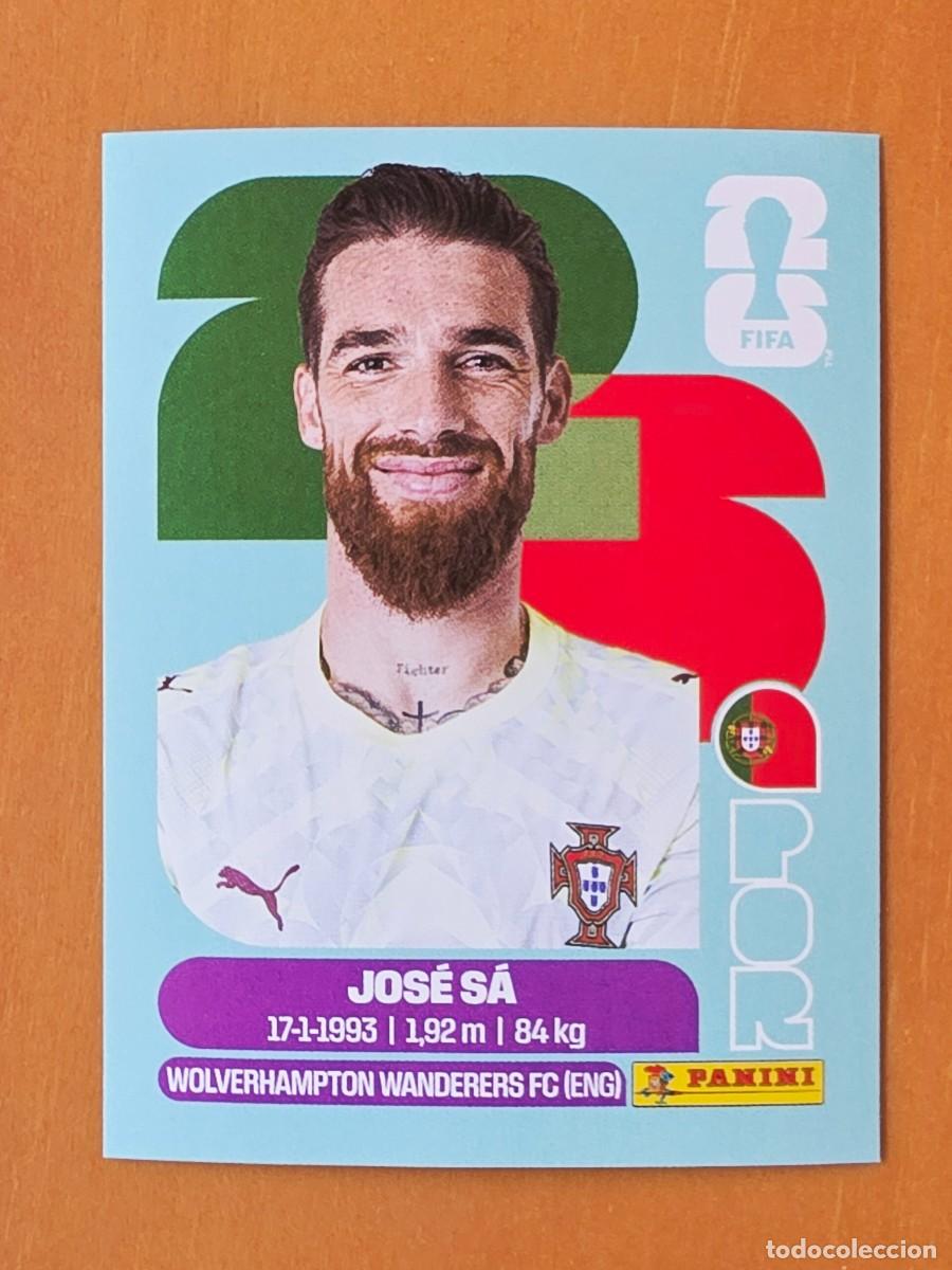 Cromos de F&uacute;tbol: POR 3 Jos&eacute; S&aacute;, Portugal, Panini FIFA World Cup Mundial 2026 Sticker