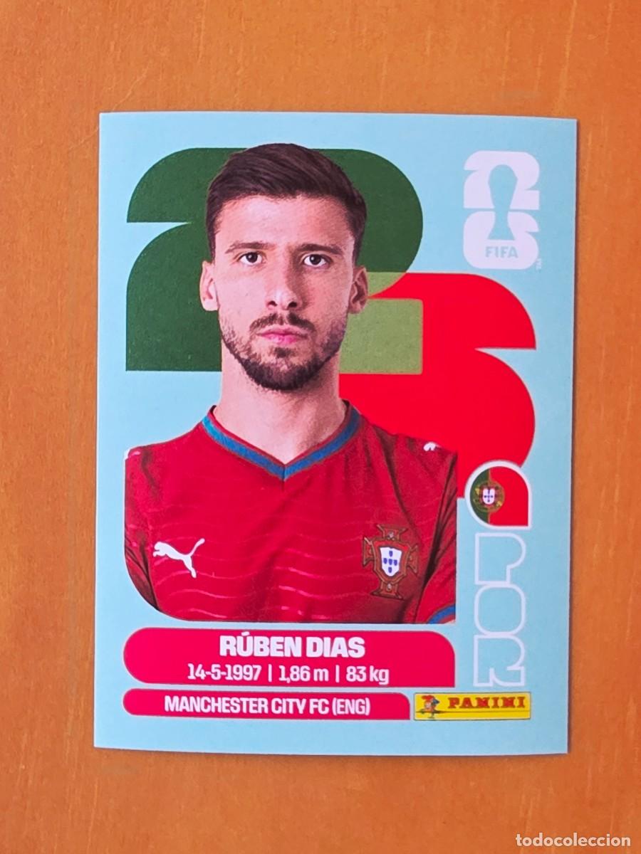 Cromos de F&uacute;tbol: POR 4 R&uacute;ben Dias, Portugal, Panini FIFA World Cup Mundial 2026 Sticker