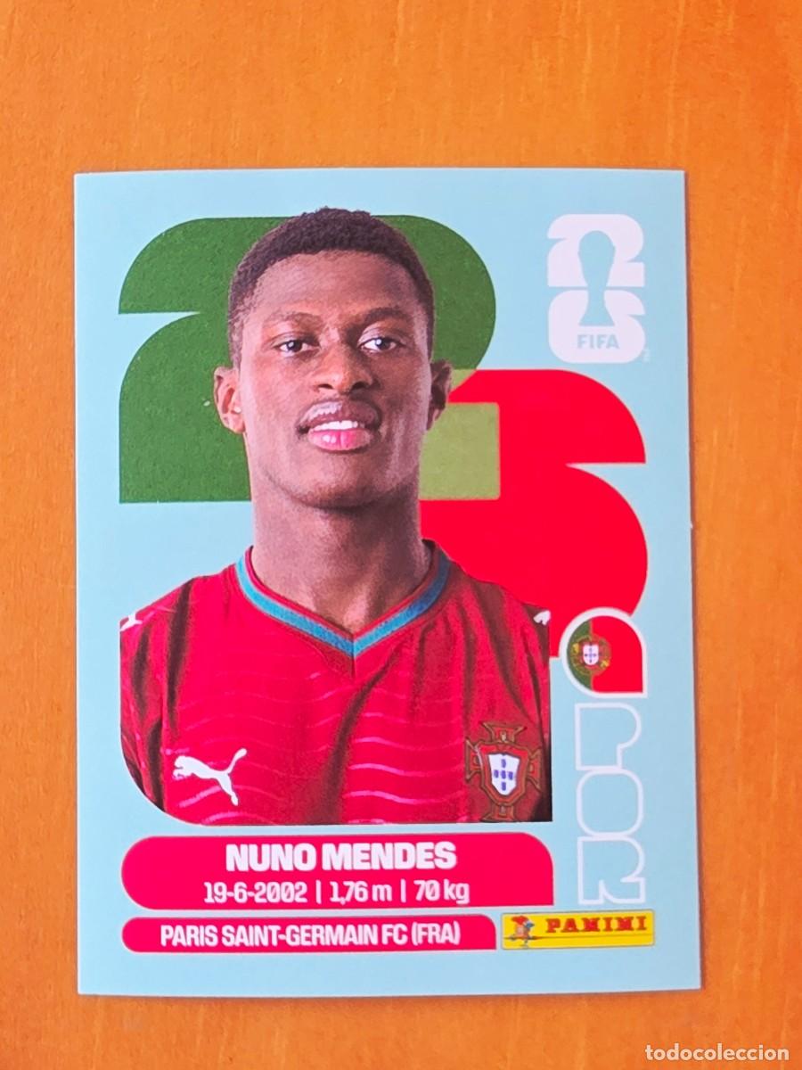 Cromos de F&uacute;tbol: POR 7 Nuno Mendes, Portugal, Panini FIFA World Cup Mundial 2026 Sticker