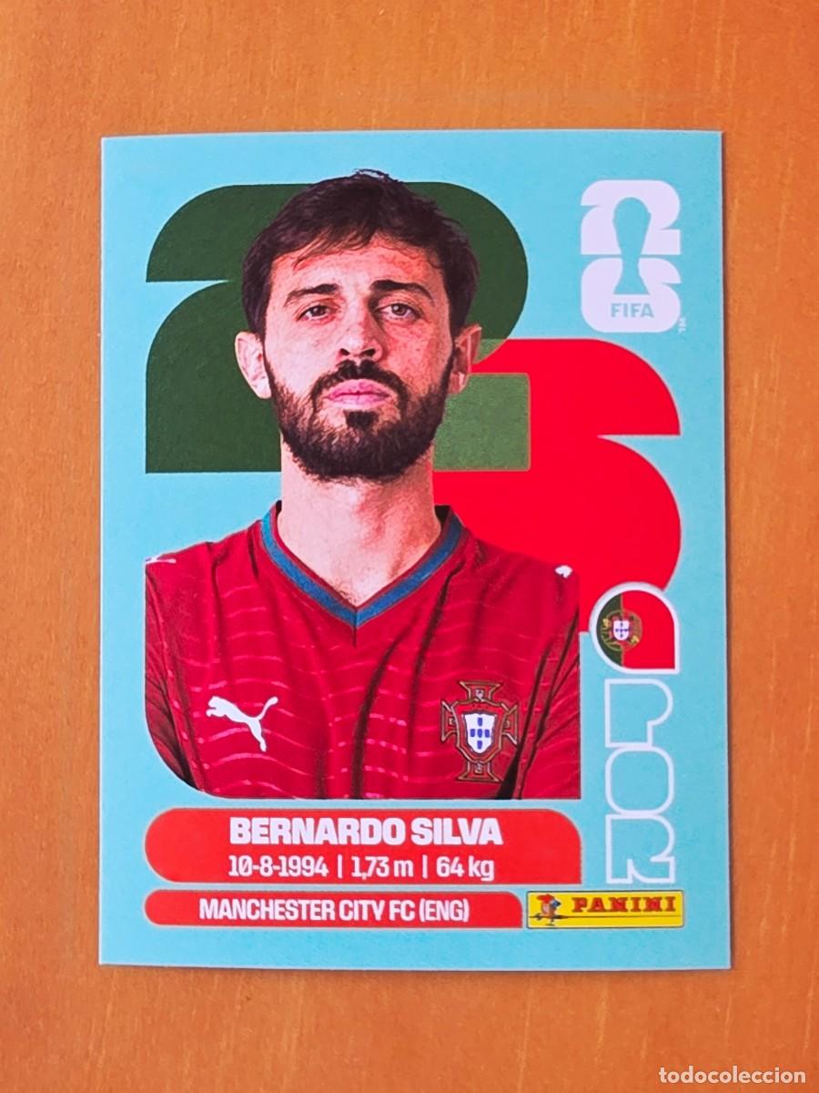 Cromos de F&uacute;tbol: POR 9 Bernardo Silva, Portugal, Panini FIFA World Cup Mundial 2026 Sticker
