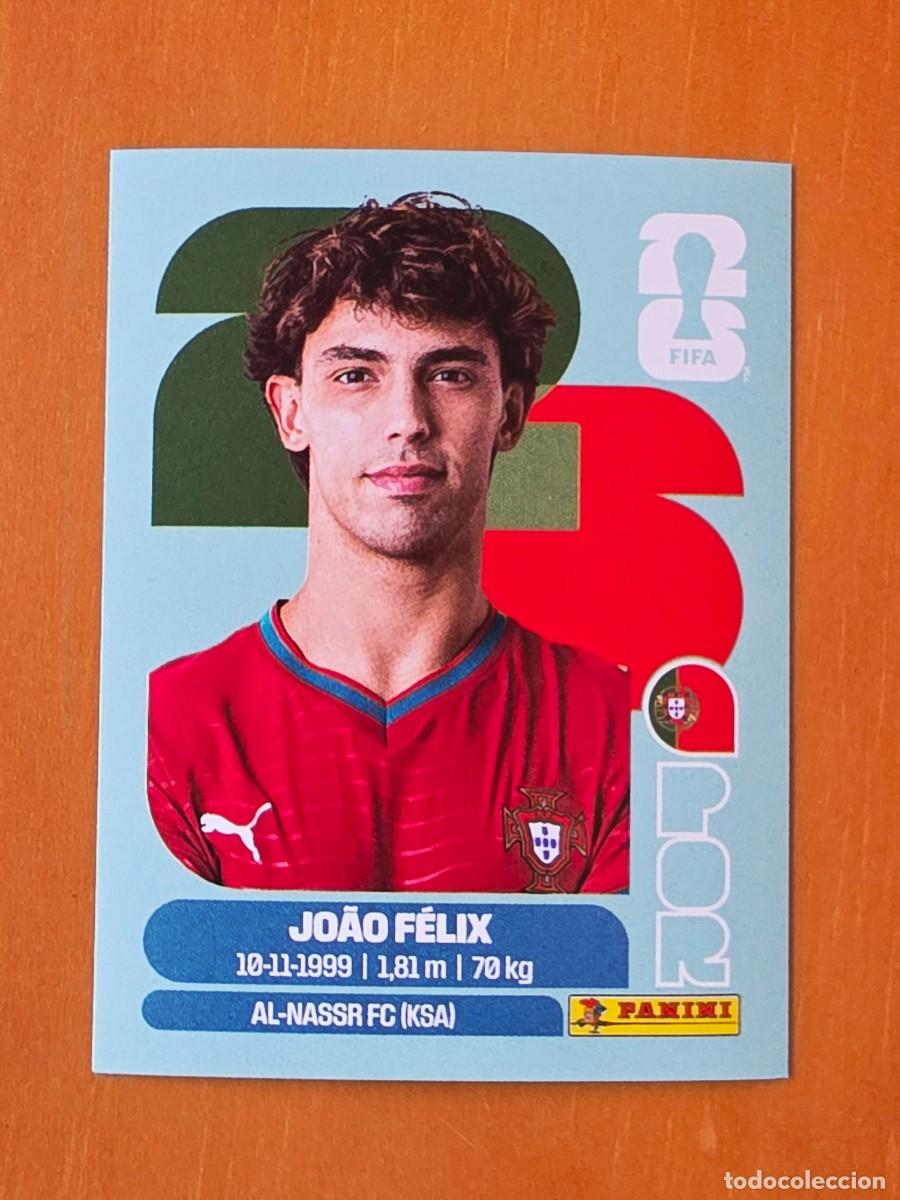 Cromos de F&uacute;tbol: POR 17 Jo&atilde;o F&eacute;lix, Portugal, Panini FIFA World Cup Mundial 2026 Sticker