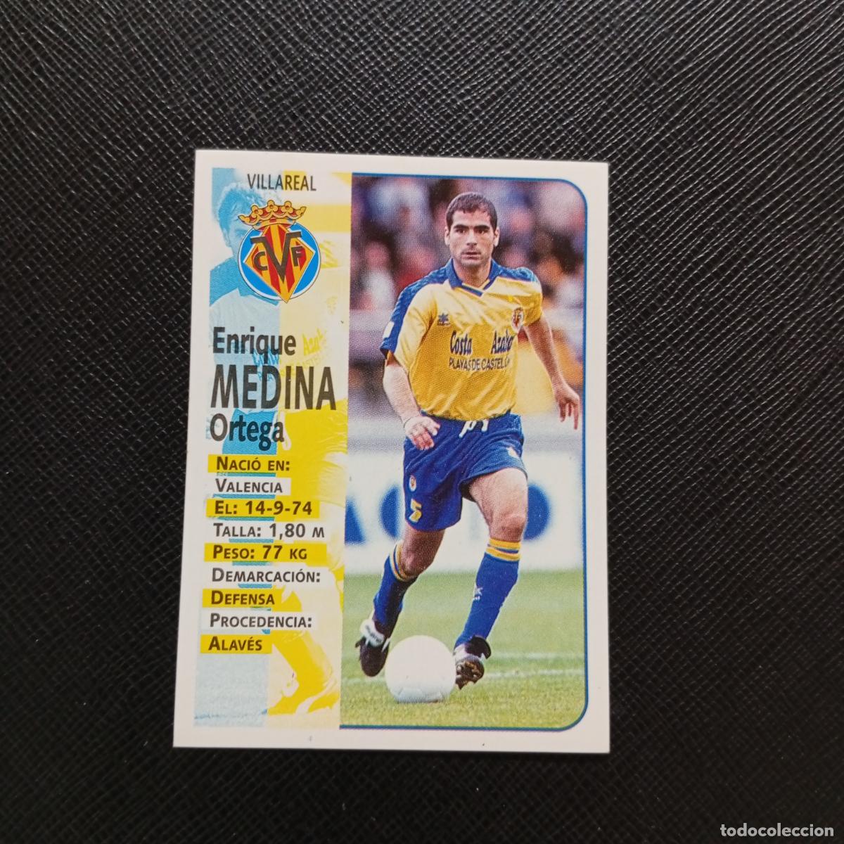 Cromos de F&uacute;tbol: 374 MEDINA VILLARREAL PANINI 1998 1999 CROMO FUTBOL 98 99 - SIN PEGAR - A151 PG46