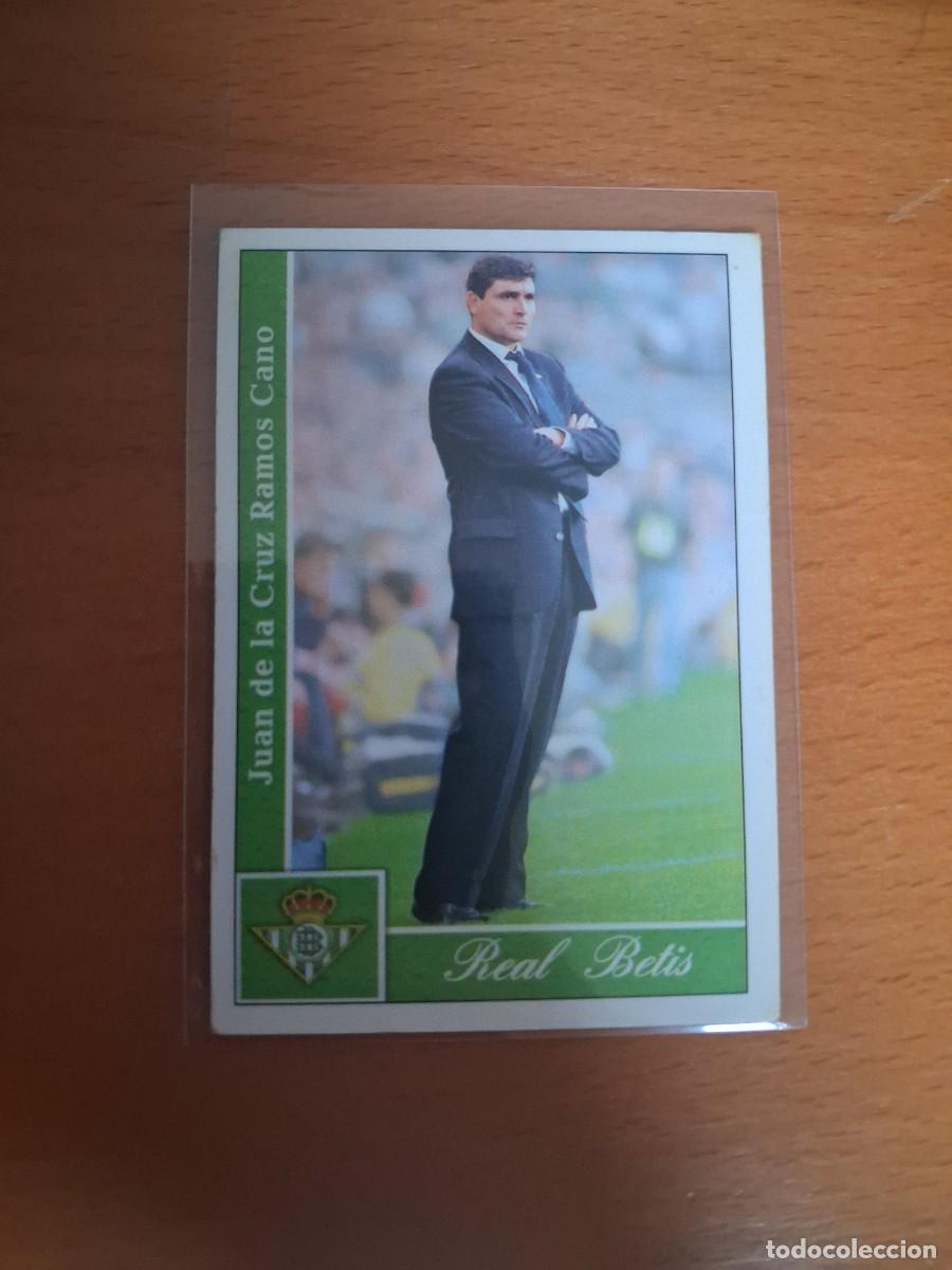 Cromos de F&uacute;tbol: Fichas de la Liga de Mundicromo 2001 2002 01 02 Real Betis 380 Juande Ramos