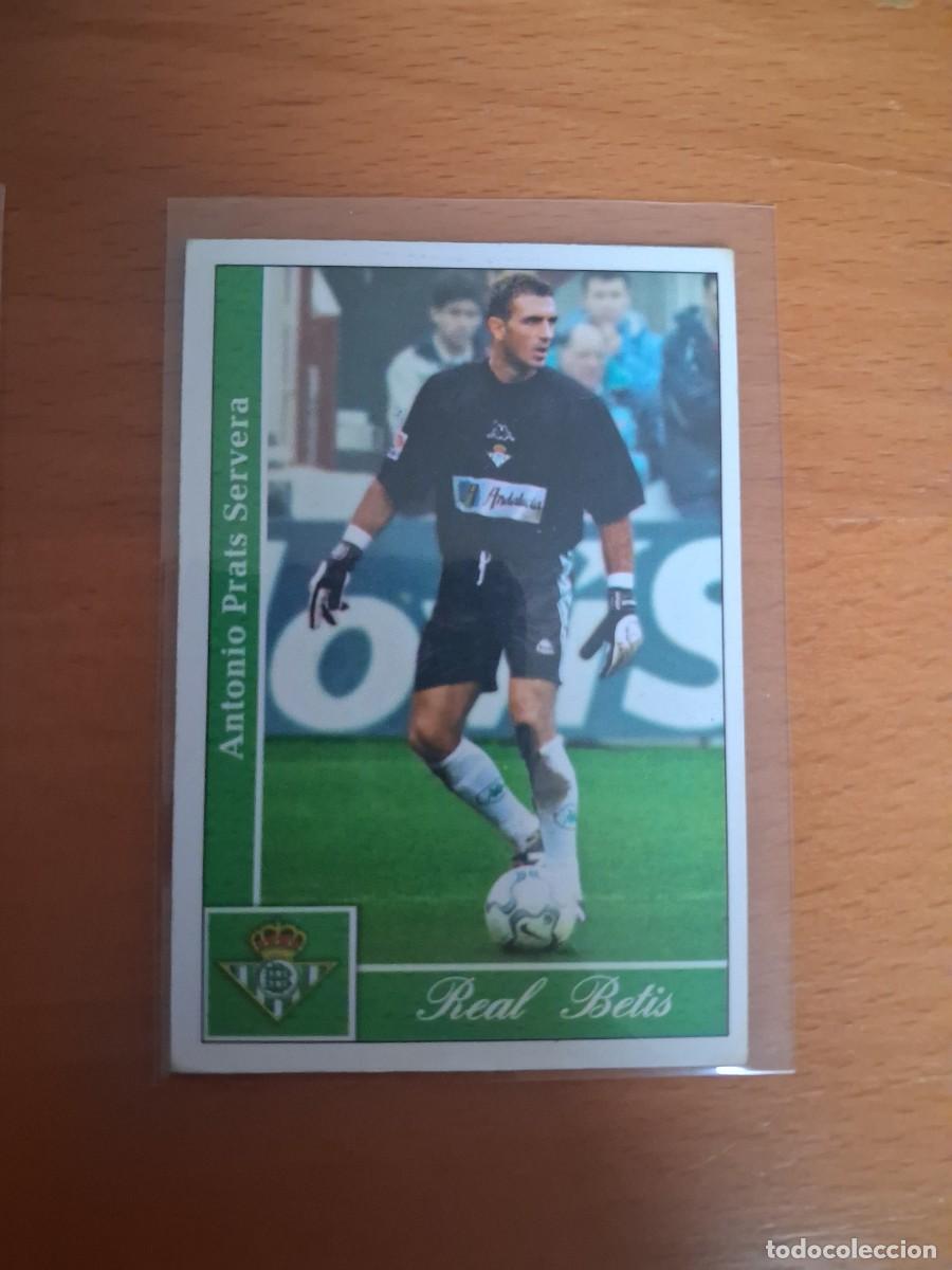 Cromos de F&uacute;tbol: Fichas de la Liga de Mundicromo 2001 2002 01 02 Real Betis 381 Prats