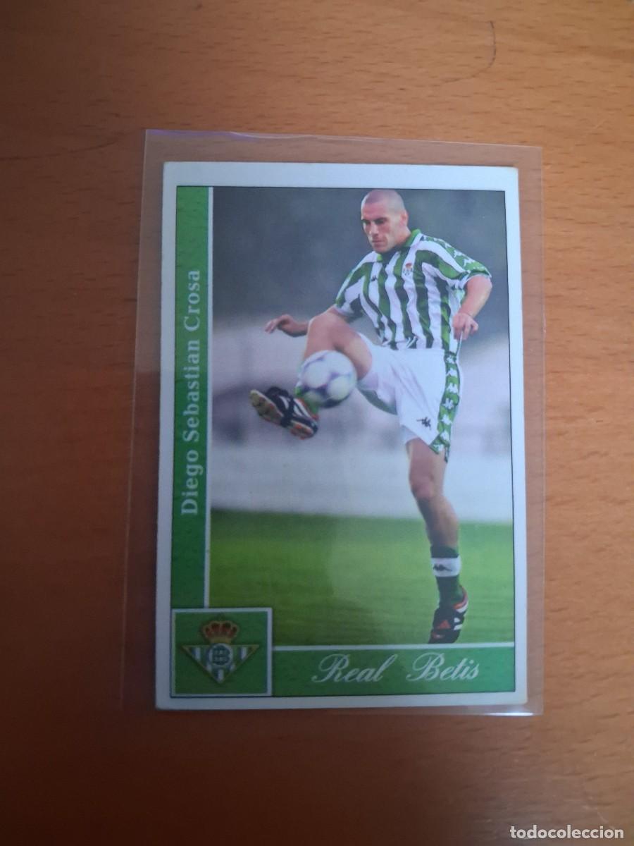 Cromos de F&uacute;tbol: Fichas de la Liga de Mundicromo 2001 2002 01 02 Real Betis 383 Crosa
