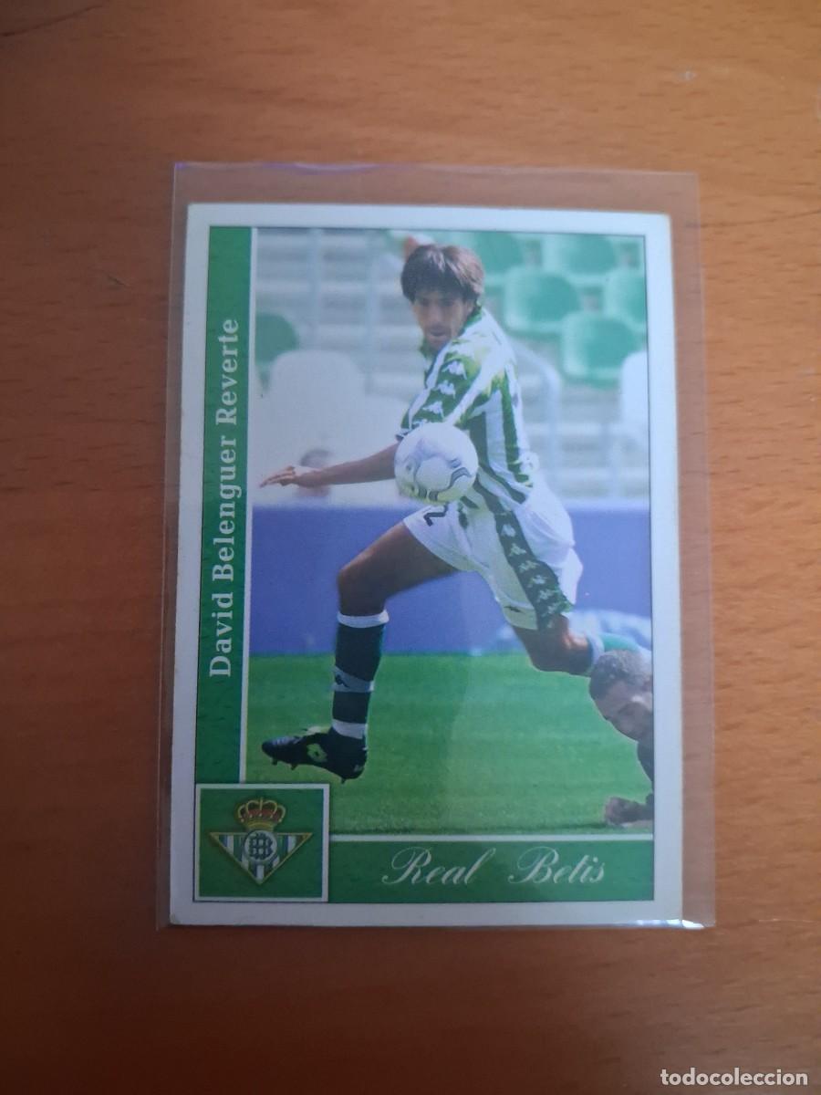Cromos de F&uacute;tbol: Fichas de la Liga de Mundicromo 2001 2002 01 02 Real Betis 385 Belenguer