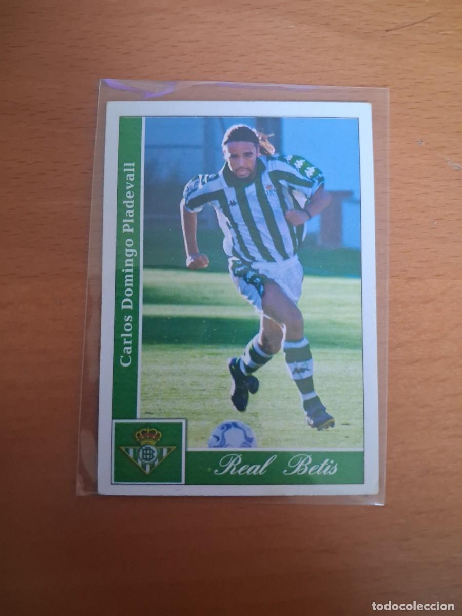 Cromos de F&uacute;tbol: Fichas de la Liga de Mundicromo 2001 2002 01 02 Real Betis 386 Mingo