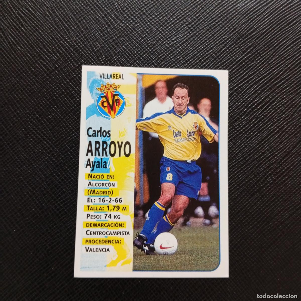 Cromos de F&uacute;tbol: 380 ARROYO VILLARREAL PANINI 1998 1999 CROMO FUTBOL 98 99 - SIN PEGAR - A151 PG46
