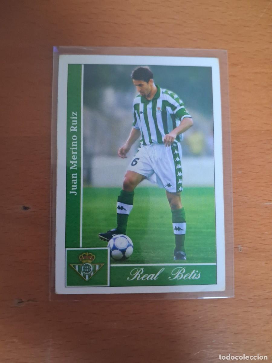 Cromos de F&uacute;tbol: Fichas de la Liga de Mundicromo 2001 2002 01 02 Real Betis 395 Merino