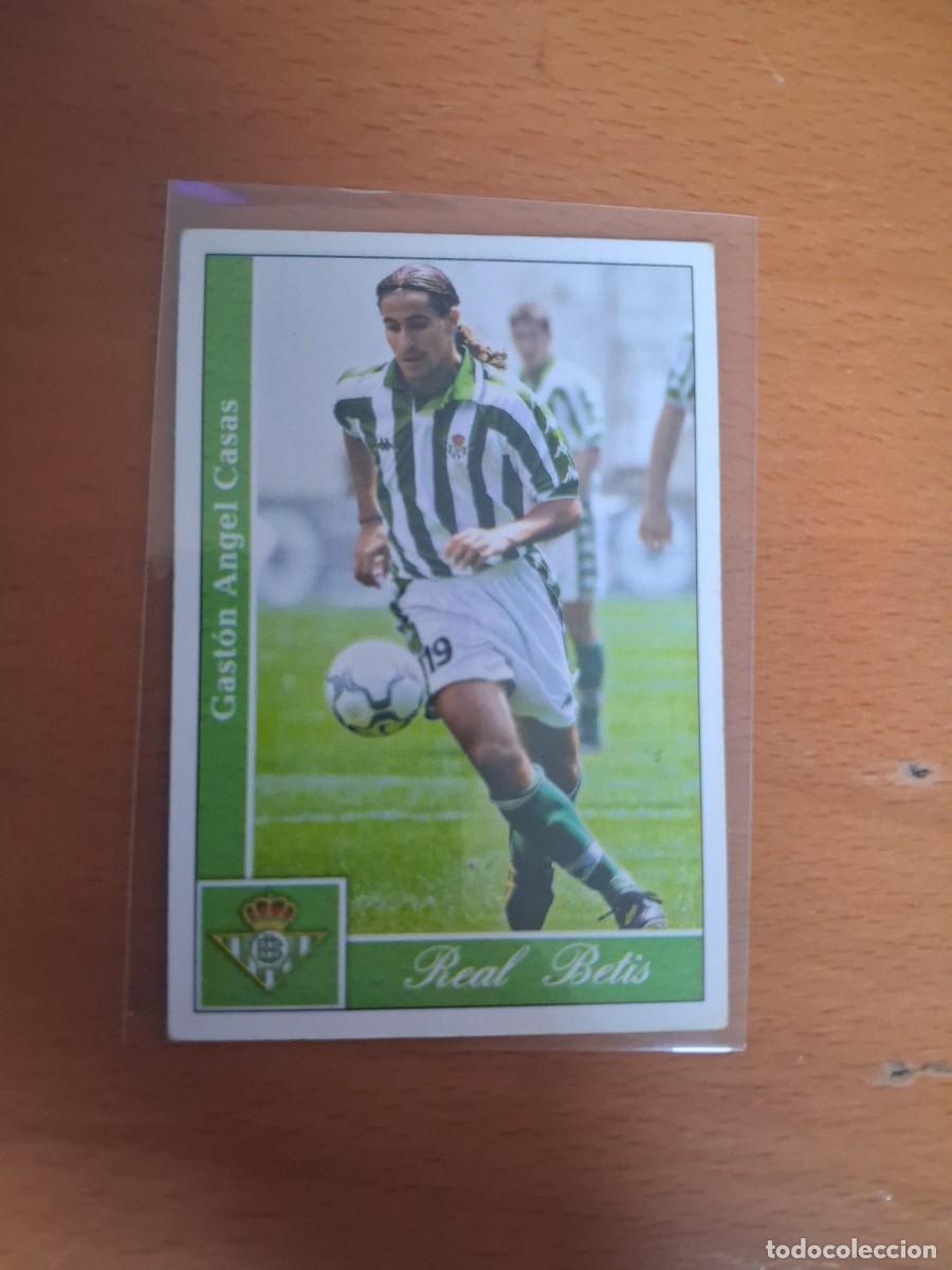 Cromos de F&uacute;tbol: Fichas de la Liga de Mundicromo 2001 2002 01 02 Real Betis 397 Casas