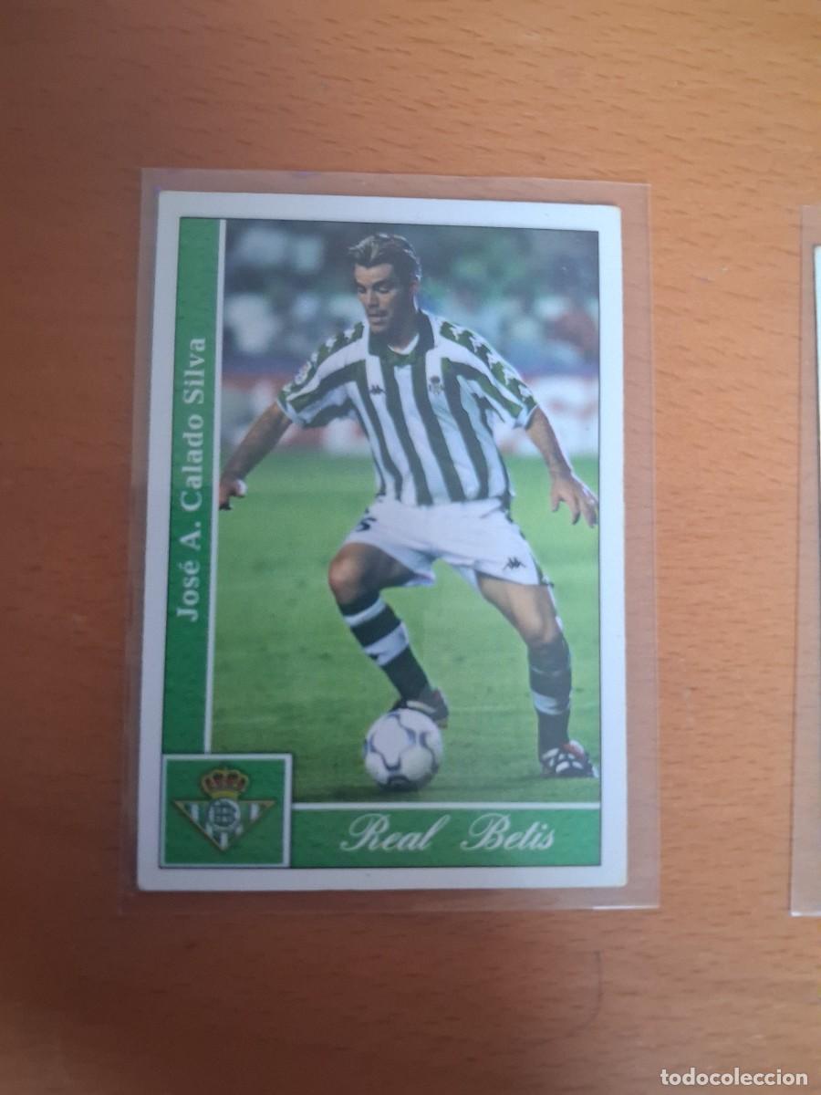 Cromos de F&uacute;tbol: Fichas de la Liga de Mundicromo 2001 2002 01 02 Real Betis 398 Calado