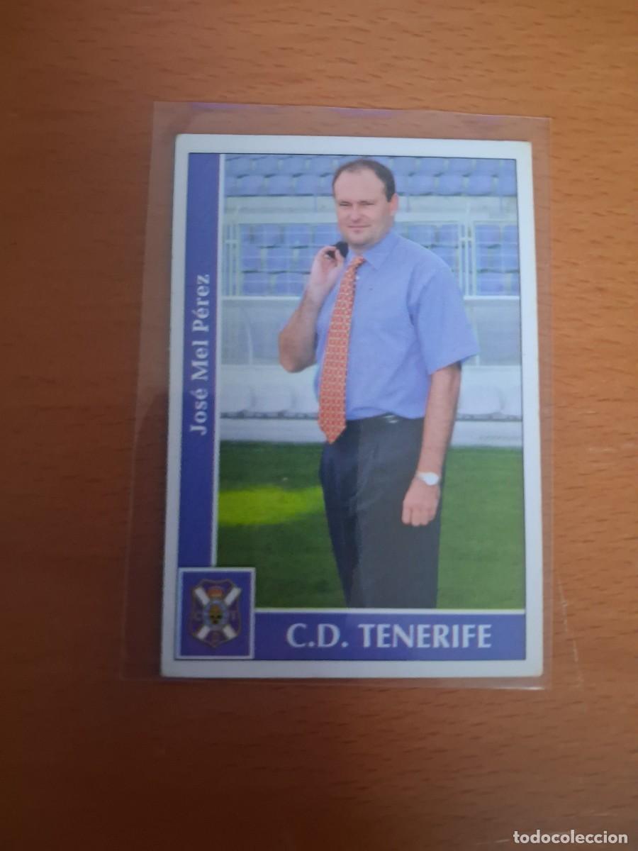Cromos de F&uacute;tbol: Fichas de la Liga de Mundicromo 2001 2002 01 02 CD Tenerife 401 Pepe Mel