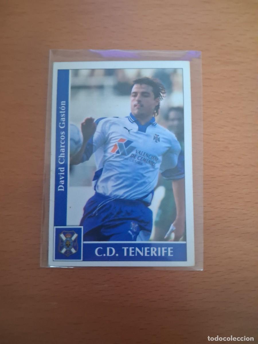 Cromos de Futebol: Fichas de la Liga de Mundicromo 2001 2002 01 02 CD Tenerife 406 David Charcos