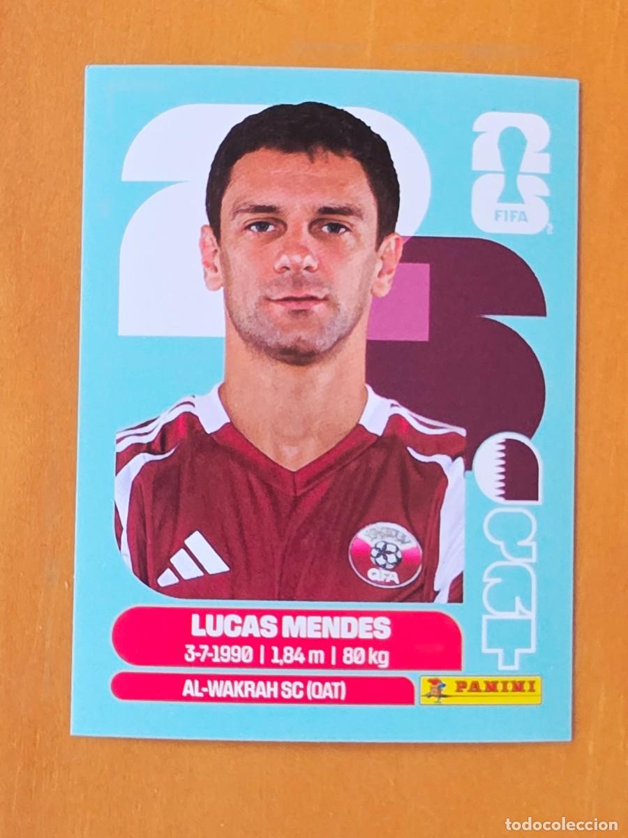 Cromos de Futebol: QAT 4 Lucas Mendes, Qatar Catar, Panini FIFA World Cup Mundial 2026 Sticker