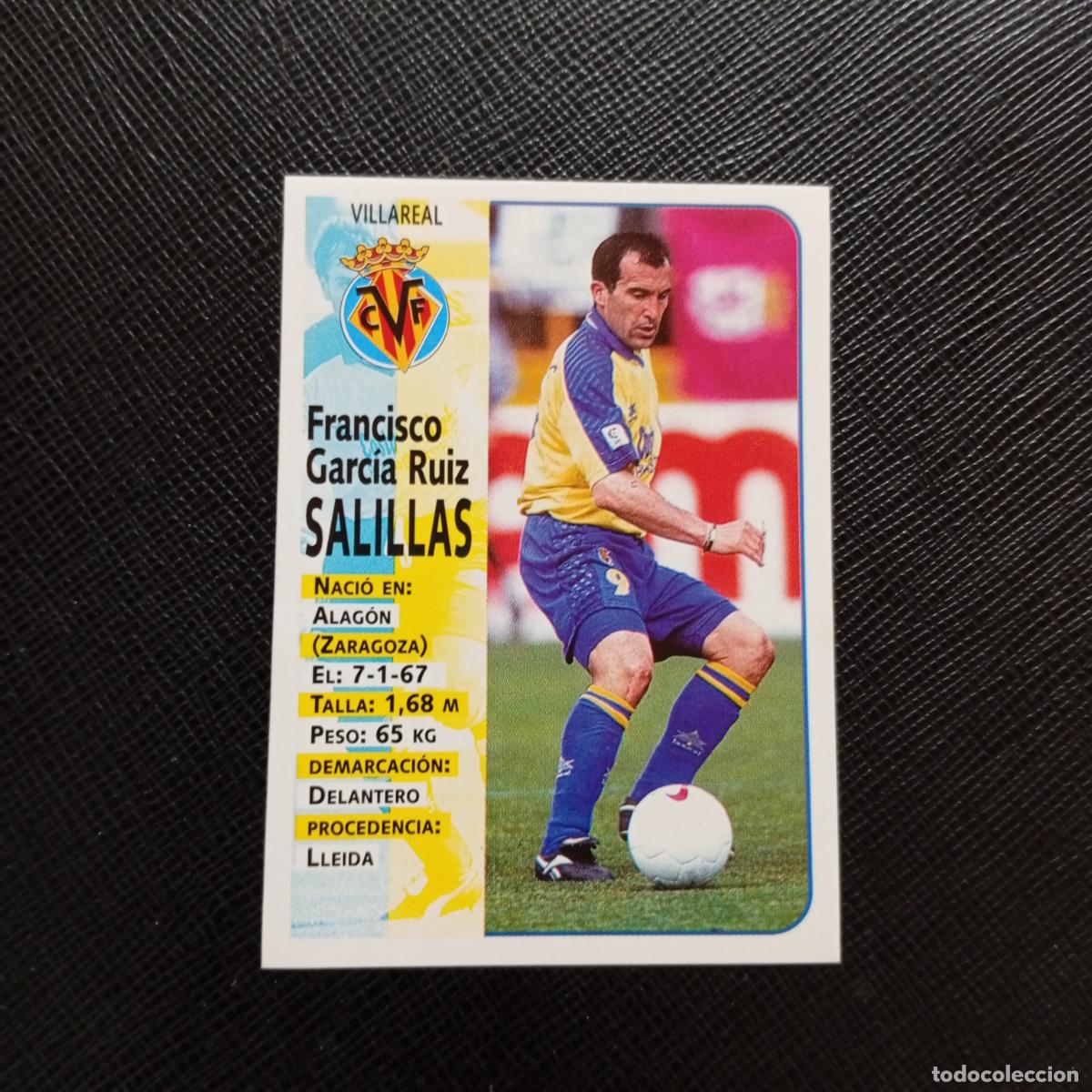 Cromos de Futebol: 385 SALILLAS VILLARREAL PANINI 1998 1999 CROMO FUTBOL 98 99 - SIN PEGAR - A151 PG55