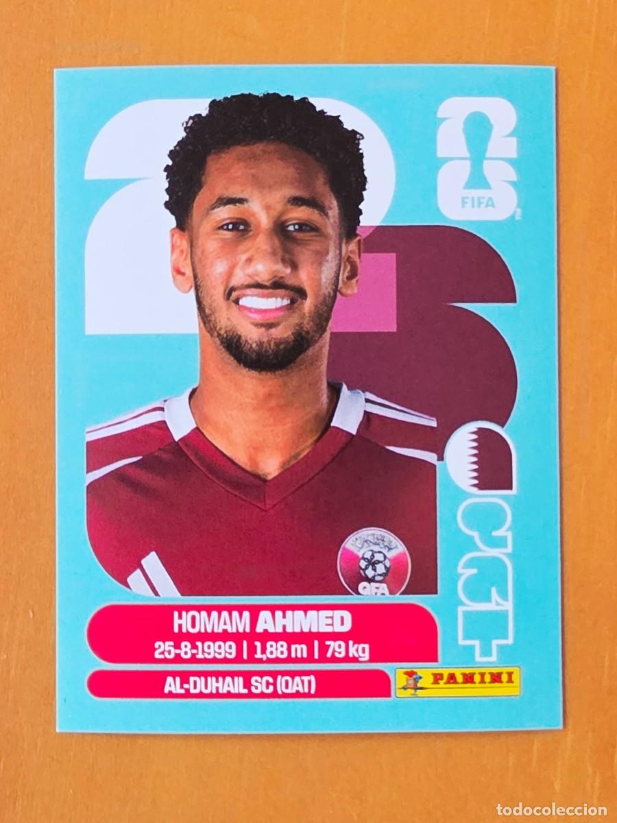 Cromos de Futebol: QAT 5 Homam Ahmed, Qatar Catar, Panini FIFA World Cup Mundial 2026 Sticker