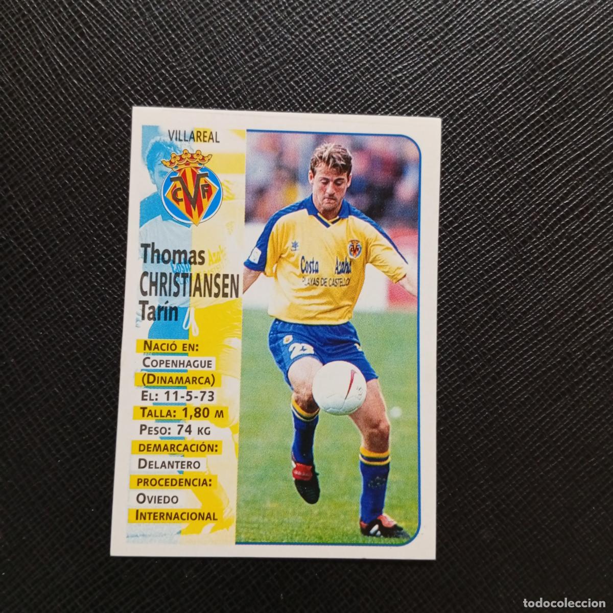 Cromos de Futebol: 386 CHRISTIANSEN VILLARREAL PANINI 1998 1999 CROMO FUTBOL 98 99 - SIN PEGAR - A151 PG55