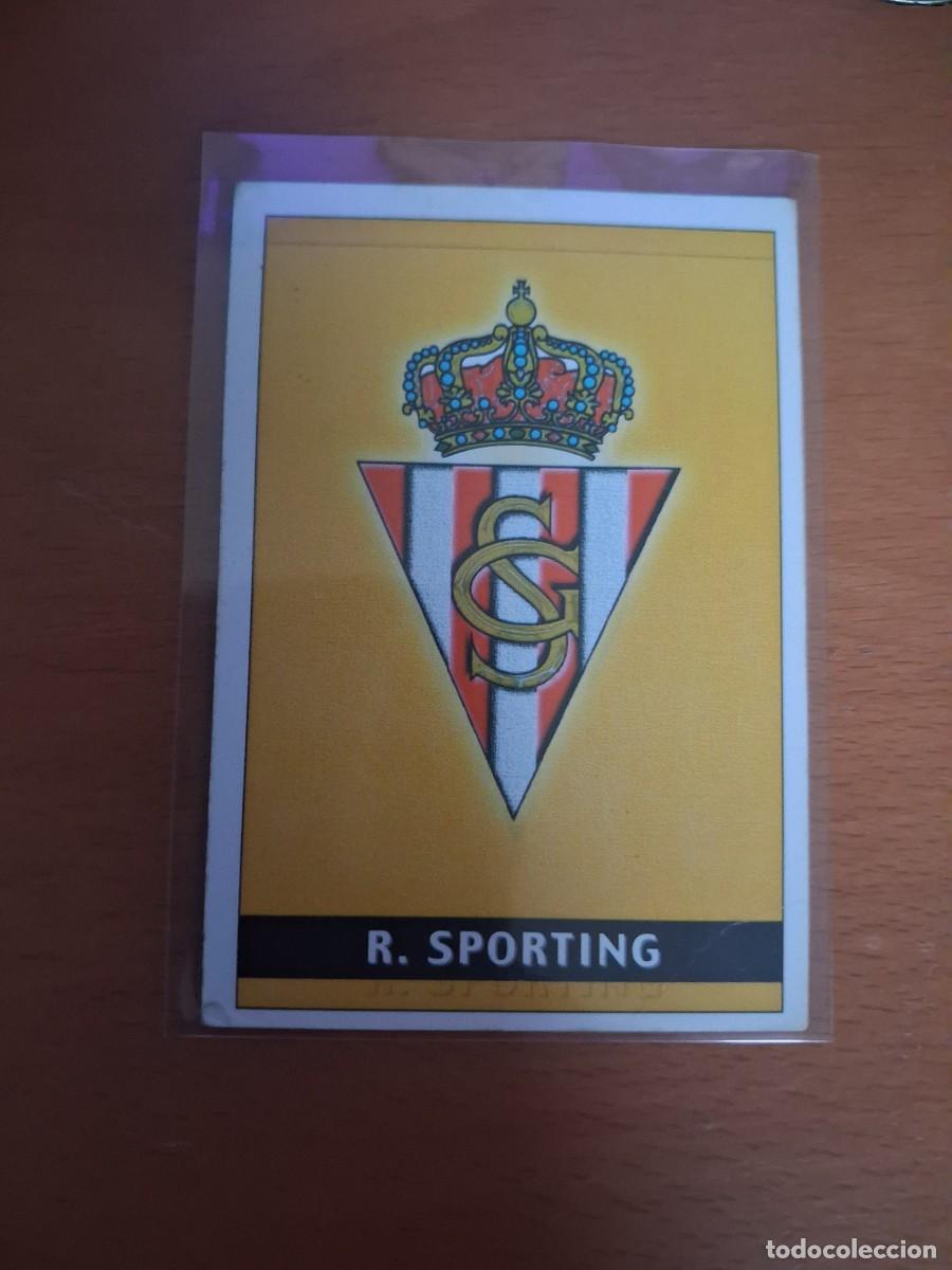 Cromos de Futebol: Fichas de la Liga de Mundicromo 2001 2002 01 02 Escudos Segunda Division 429 Real Sporting de Gijon