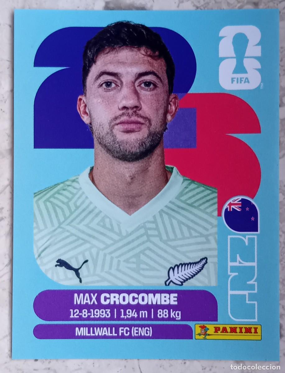 Fu&szlig;ball-Sticker: Figurina Panini 2026 Cromo World Cup Usa Mundial 2026 Max Crocombe New Zeland n NZL 2