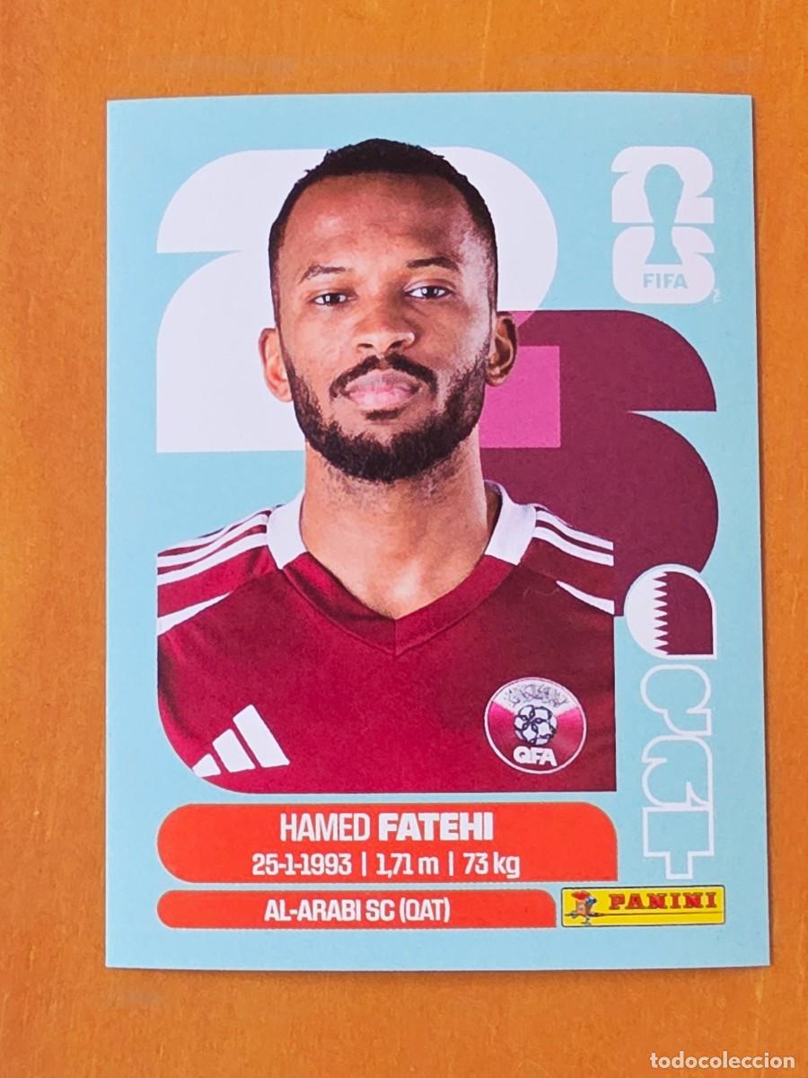 Fu&szlig;ball-Sticker: QAT 12 Hamed Fatehi, Qatar Catar, Panini FIFA World Cup Mundial 2026 Sticker