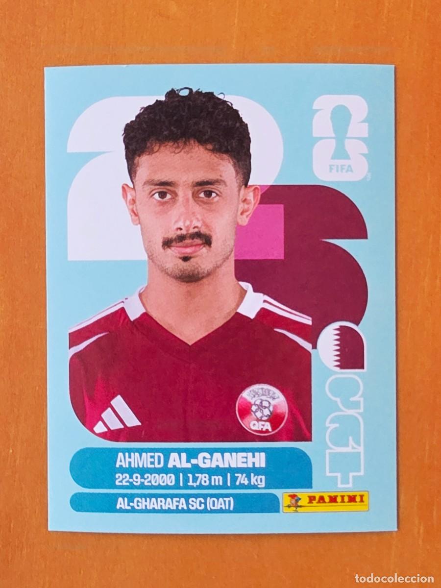Cromos de Futebol: QAT 19 Ahmed Al-Ganehi, Qatar Catar, Panini FIFA World Cup Mundial 2026 Sticker