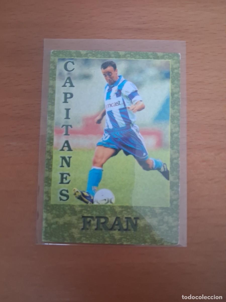 Cromos de Futebol: Fichas de la Liga de Mundicromo 2001 2002 01 02 RC Deportivo de la Coru&ntilde;a Capitanes 447 Fran