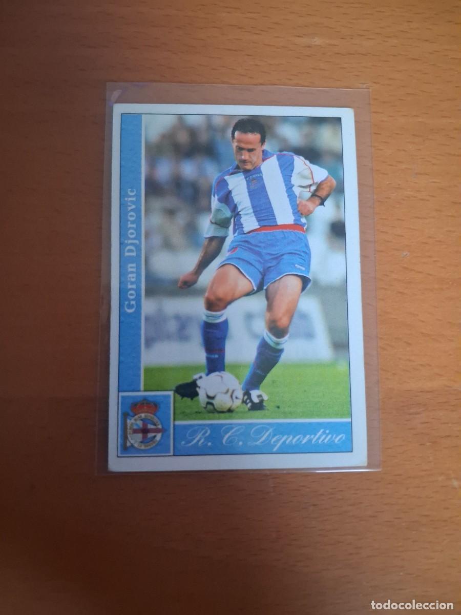 Cromos de Futebol: Fichas de la Liga de Mundicromo 2001 2002 01 02 Fichaje + RC Deportivo de la Coru&ntilde;a 470 Djorovic
