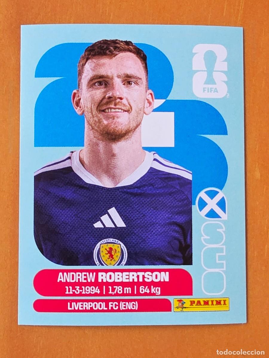Cromos de Futebol: SCO 6 Andrew Robertson, Escocia, Panini FIFA World Cup Mundial 2026 Sticker