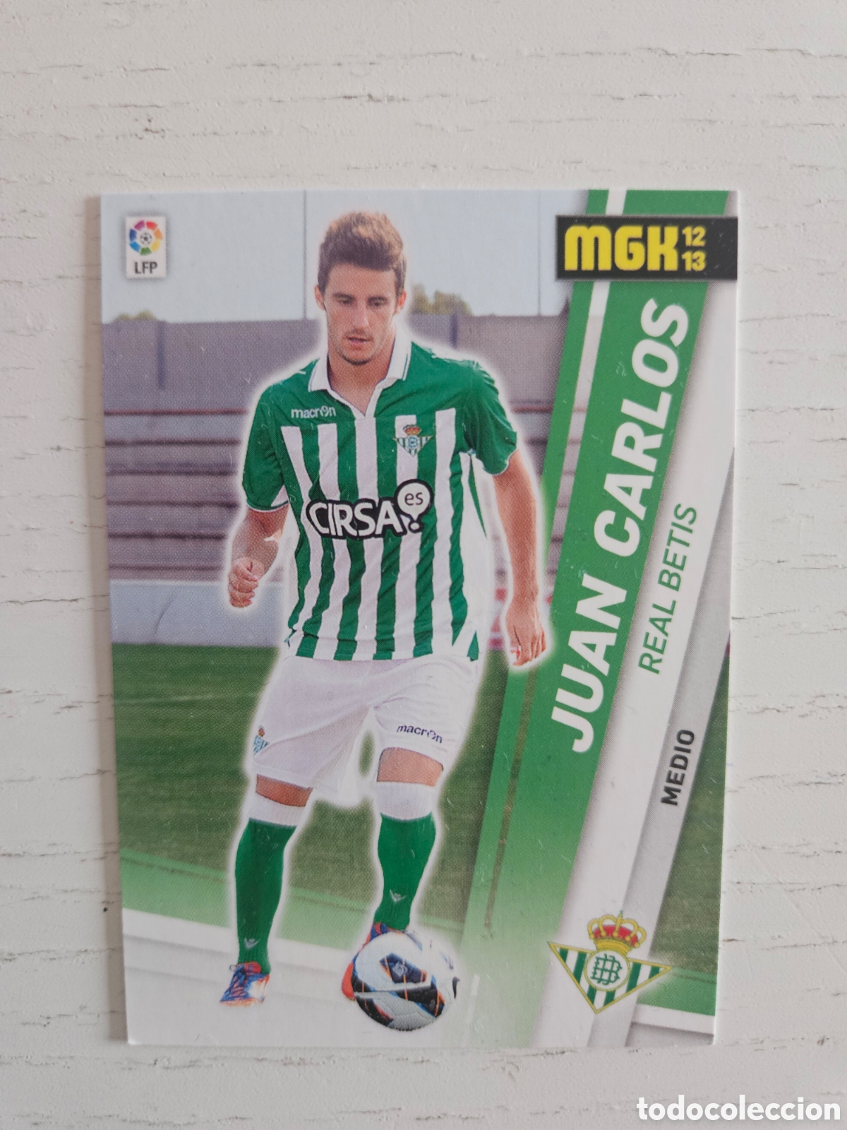 Cromos de Futebol: MGK FICHAJE 449 JUAN CARLOS BETIS CROMOS ALBUM MEGACRACKS LIGA FUTBOL 2012 2013 12 13 PANINI