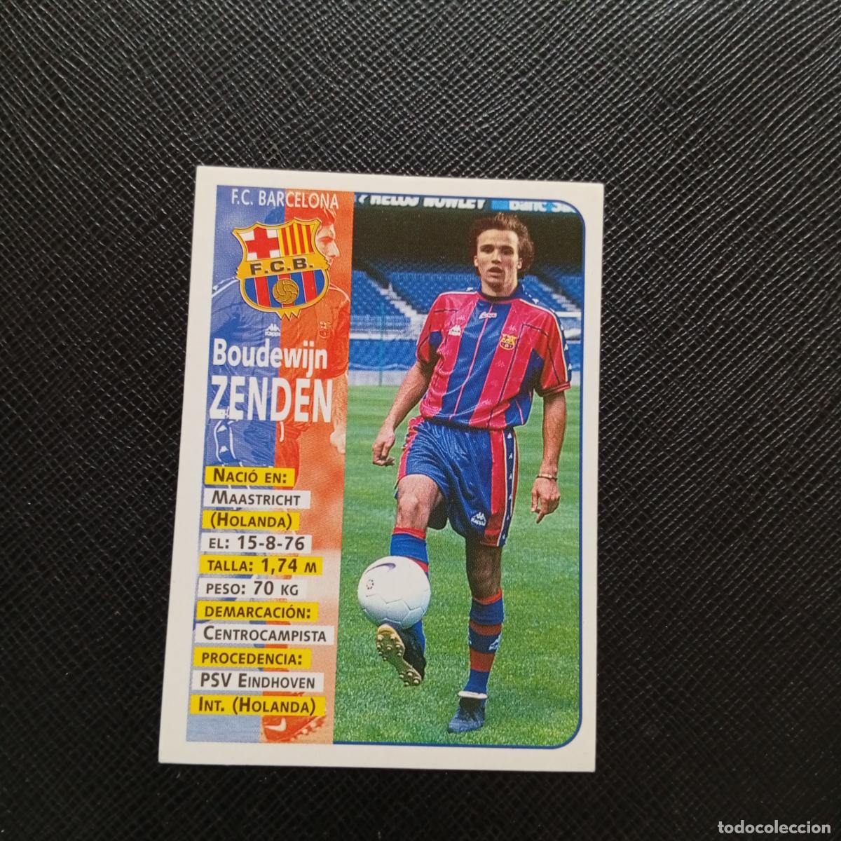Cromos de Futebol: 395 ZENDEN BARCELONA PANINI 1998 1999 CROMO FUTBOL 98 99 - SIN PEGAR - A151 PG73 ULTIMOS FICHAJE