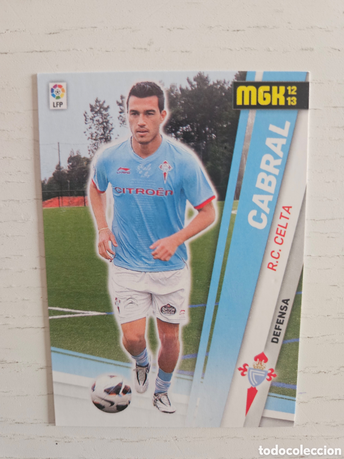 Cromos de Futebol: CABRAL 448 NUEVO FICHAJE (CELTA) PANINI MEGACRACKS 2012-2013 12 13 CROMO CARTA