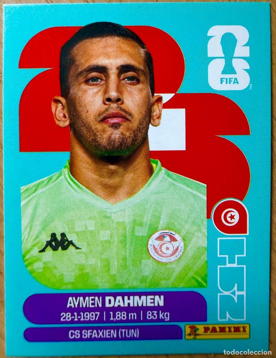 Cromos de Futebol: TUN3 TUN 3 AYMEN DAHMEN TUNEZ MUNDIAL FIFA WORLD CUP 2026 26 STICKER CROMO PANINI SIN PEGAR