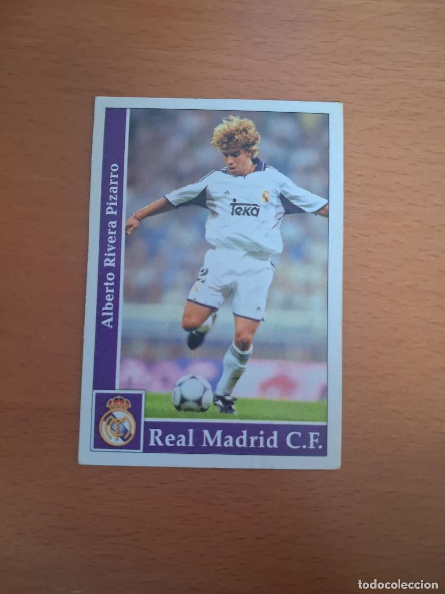 Cromos de Futebol: Fichas de la Liga de Mundicromo 2001 2002 01 02 Fichaje + Real Madrid CF 498 Rivera