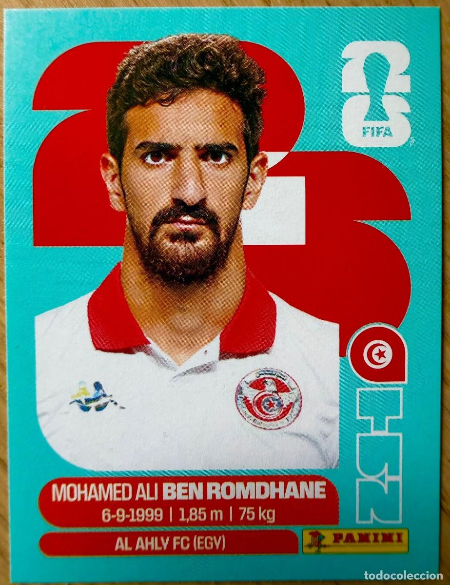 Fu&szlig;ball-Sticker: TUN12 TUN 12 BEN ROMDHANE TUNEZ MUNDIAL FIFA WORLD CUP 2026 26 STICKER CROMO PANINI SIN PEGAR