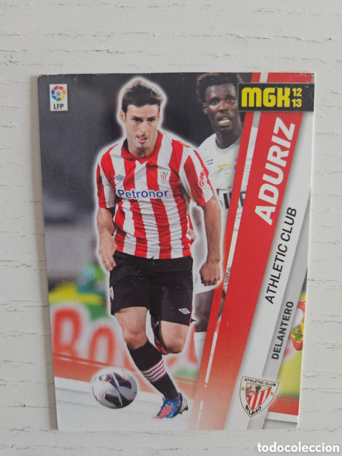 Fu&szlig;ball-Sticker: 444 ADURIZ ATHLETIC CLUB BILBAO NUEVO FICHAJE MEGACRACKS 12 13 MEGA MGK LIGA 2012 2013
