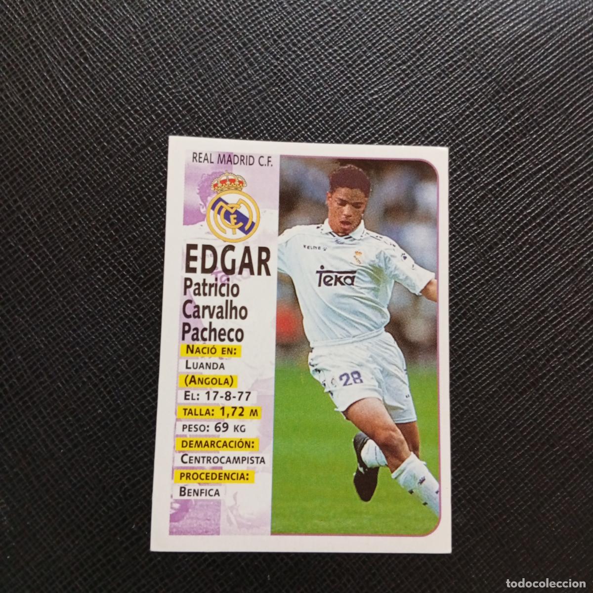 Fu&szlig;ball-Sticker: 400 EDGAR REAL MADRID PANINI 1998 1999 CROMO FUTBOL 98 99 - SIN PEGAR - A151 PG73 ULTIMOS FICHAJE