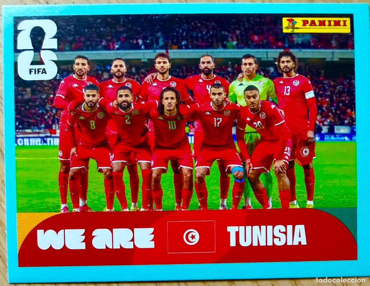 Fu&szlig;ball-Sticker: TUN13 TUN 13 PLANTILLA TUNEZ MUNDIAL FIFA WORLD CUP 2026 26 STICKER CROMO PANINI SIN PEGAR