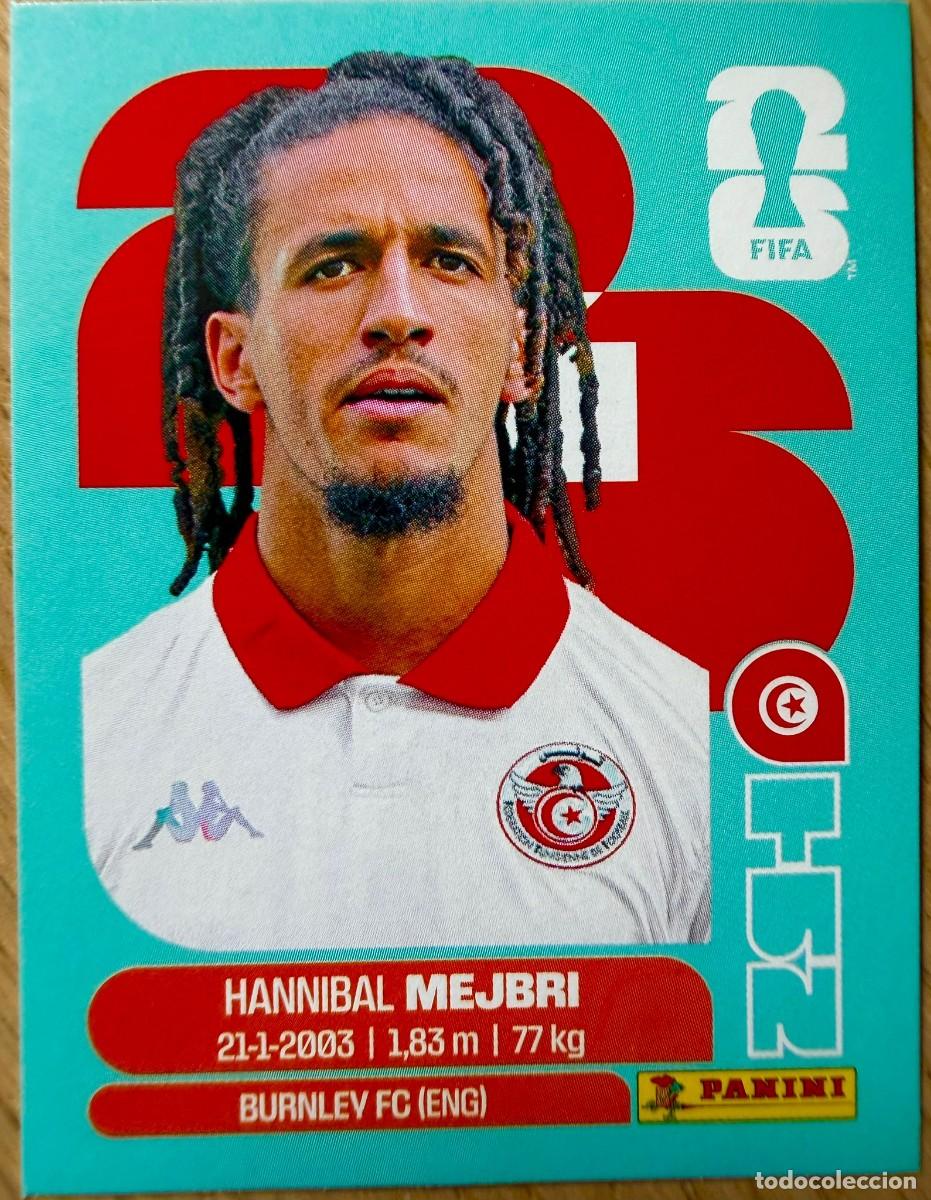 Fu&szlig;ball-Sticker: TUN14 TUN 14 MEJBRI TUNEZ MUNDIAL FIFA WORLD CUP 2026 26 STICKER CROMO PANINI SIN PEGAR