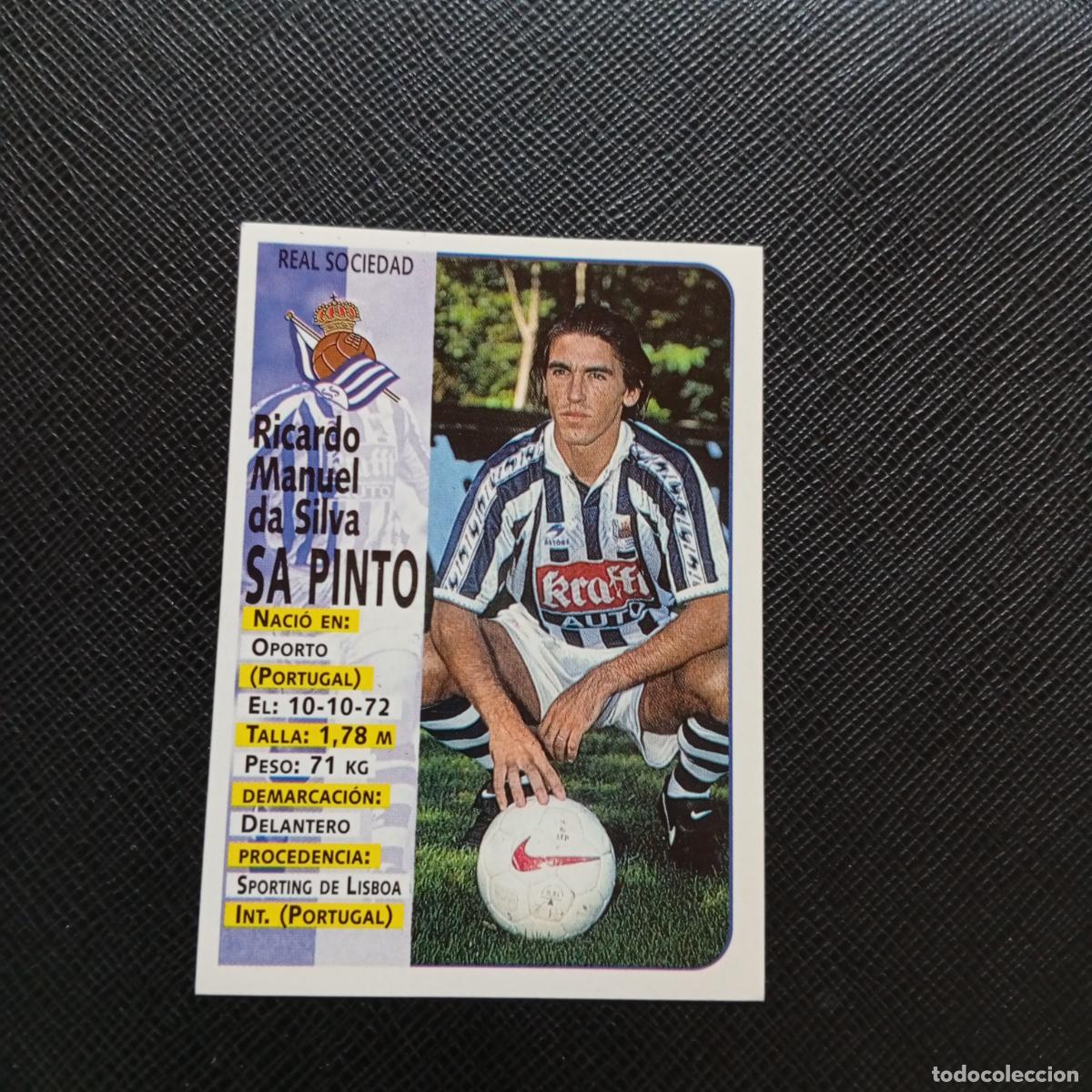 Fu&szlig;ball-Sticker: 402 SA PINTO REAL SOCIEDAD PANINI 1998 1999 CROMO FUTBOL 98 99 - SIN PEGAR A151 PG73 ULTIMOS FICHAJE