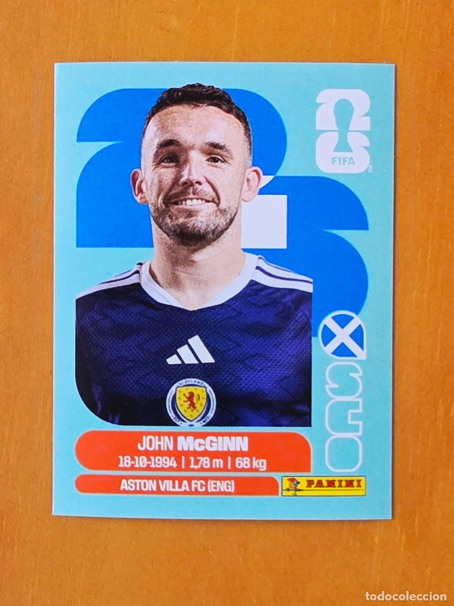 Fu&szlig;ball-Sticker: SCO 17 John McGinn, Escocia, Panini FIFA World Cup Mundial 2026 Sticker