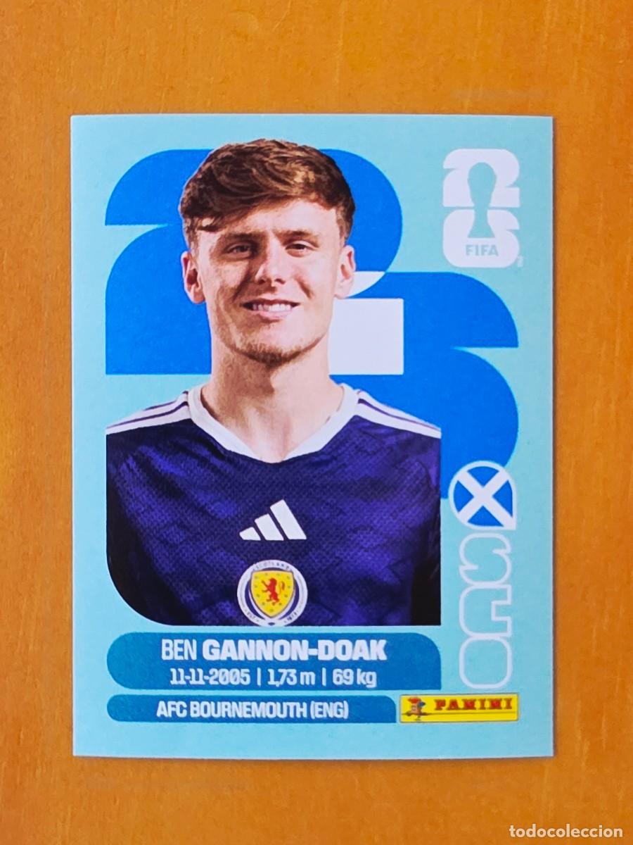 Fu&szlig;ball-Sticker: SCO 20 Ben Gannon-Doak, Escocia, Panini FIFA World Cup Mundial 2026 Sticker