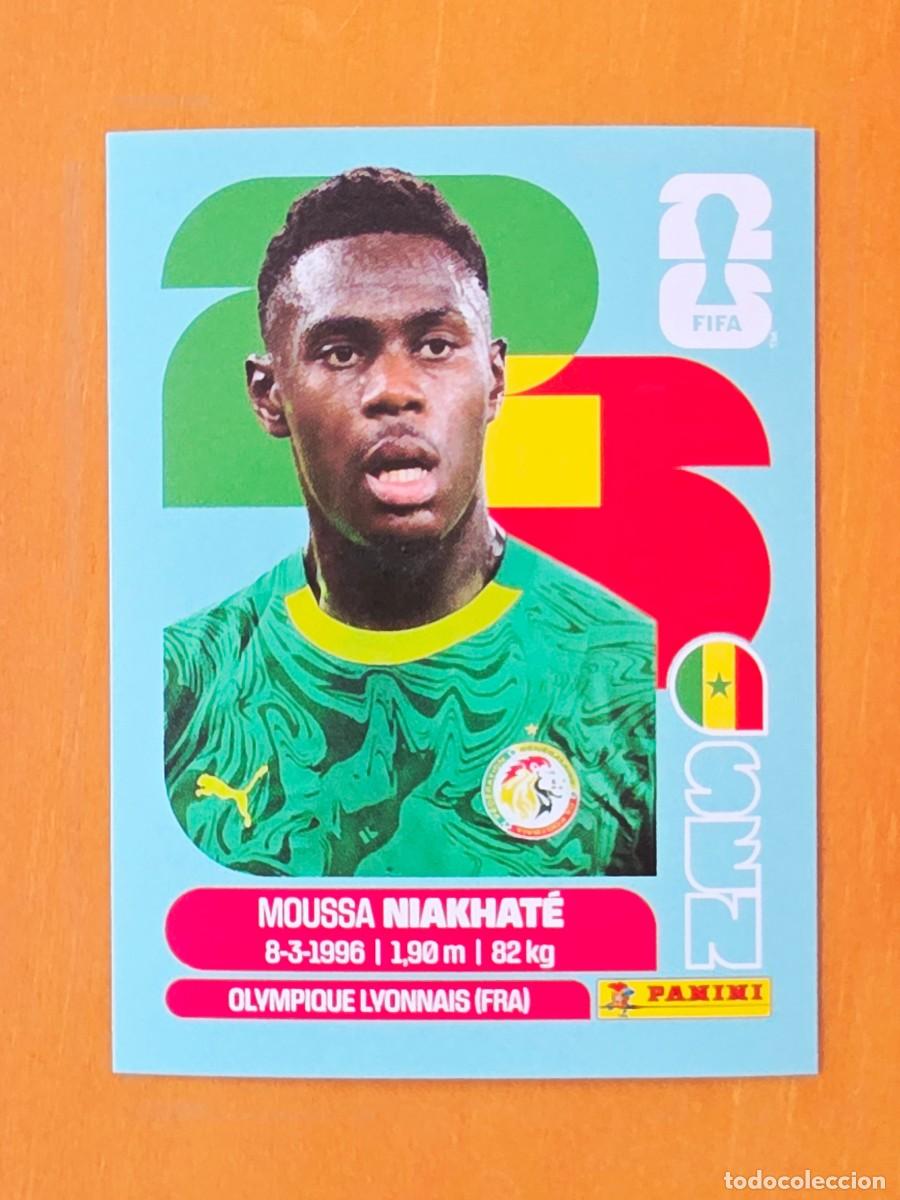 Fu&szlig;ball-Sticker: SEN 4 Moussa Niakhat&eacute;, Senegal, Panini FIFA World Cup Mundial 2026 Sticker