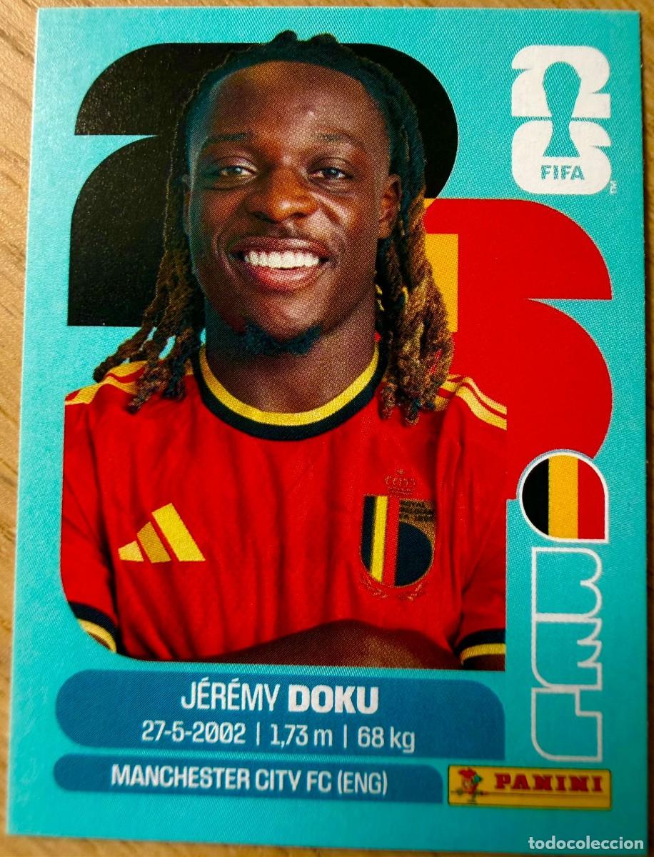 Football Stickers: BEL16 BEL 16 JEREMY DOKU BELGICA MUNDIAL FIFA WORLD CUP 2026 26 STICKER CROMO PANINI SIN PEGAR