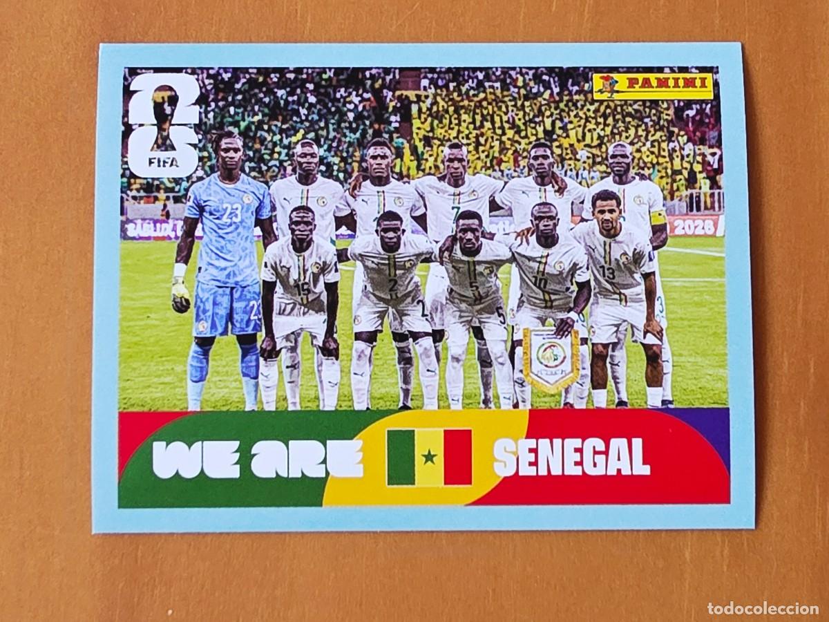 Football Stickers: SEN 13 Alineaci&oacute;n equipo plantilla, Senegal, Panini FIFA World Cup Mundial 2026 Sticker