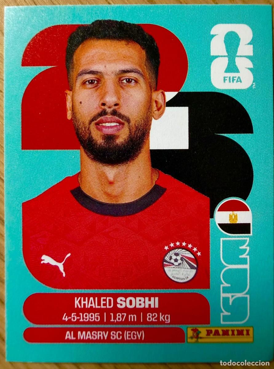 Football Stickers: EGY6 EGY 6 SOBHI EGYPTO MUNDIAL FIFA WORLD CUP 2026 26 STICKER CROMO PANINI SIN PEGAR