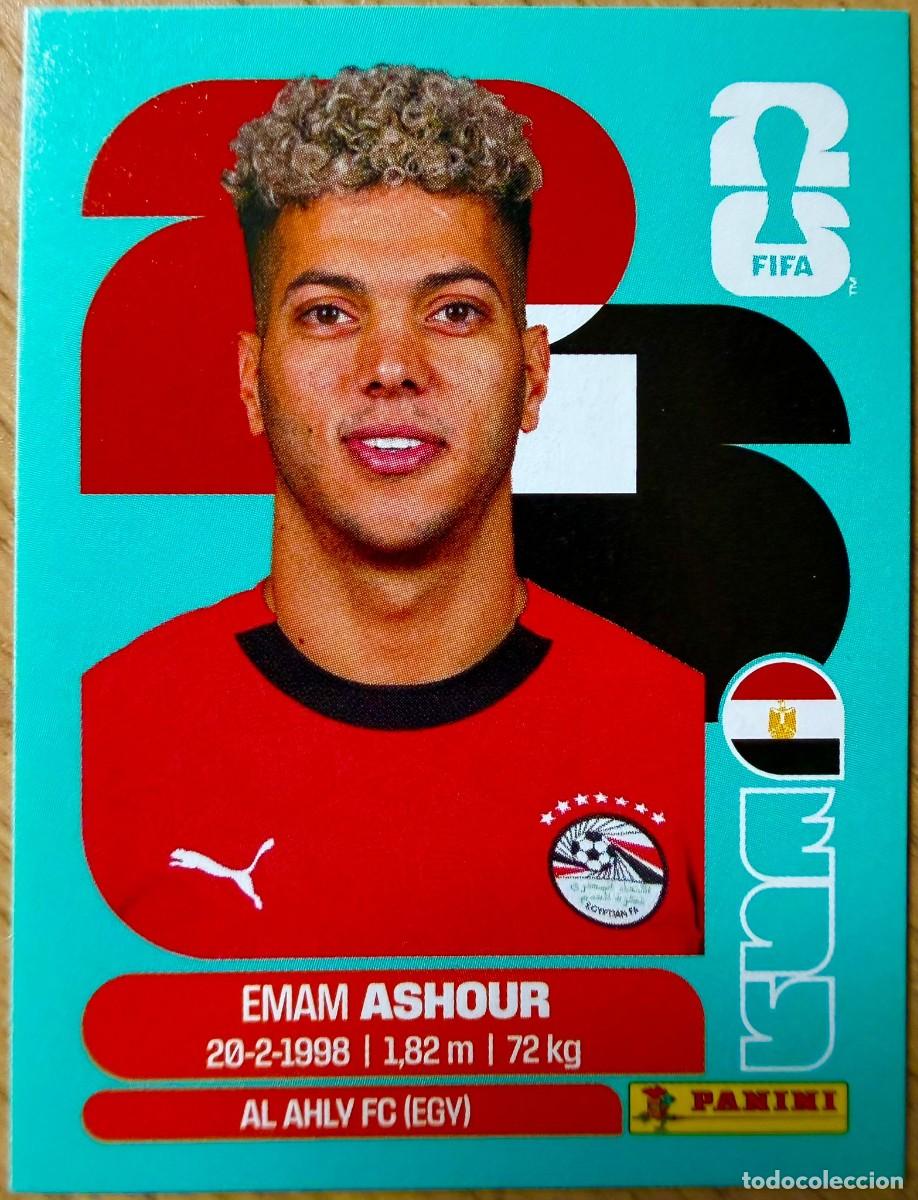 Football Stickers: EGY15 EGY 15 ASHOUR EGYPTO MUNDIAL FIFA WORLD CUP 2026 26 STICKER CROMO PANINI SIN PEGAR
