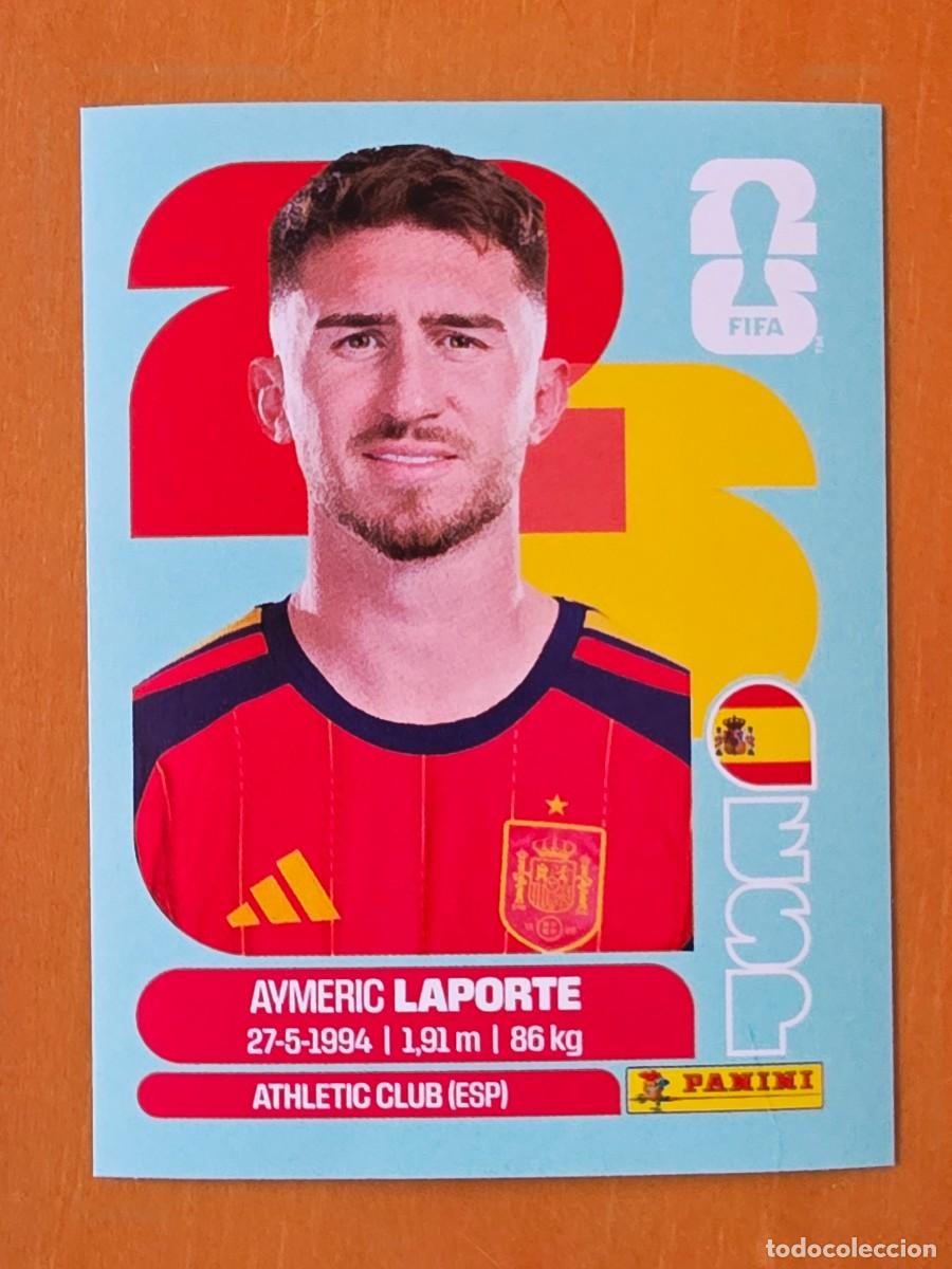 Football Stickers: ESP 4 Aymeric Laporte, Espa&ntilde;a, Panini FIFA World Cup Mundial 2026 Sticker