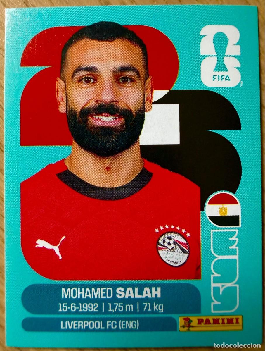 Football Stickers: EGY17 EGY 17 MOHAMED SALAH EGYPTO MUNDIAL FIFA WORLD CUP 2026 26 STICKER CROMO PANINI SIN PEGAR